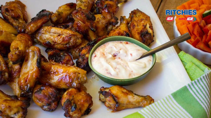 apricot chicken wings